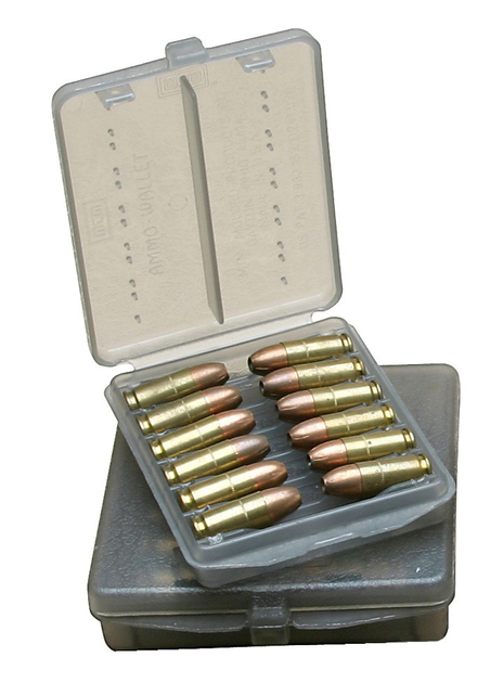 Коробка для патронів MTM кал. 9мм, 380 ACP. Кількість – 18 шт. Колір – димчастий. 17730850 - зображення 1