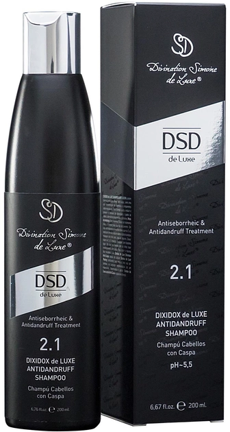 Акция на Шампунь від лупи DSD de Luxe 2.1 Dixidox Antidandruff Shampoo відлущуючий шампунь проти лупи 200 мл от Rozetka