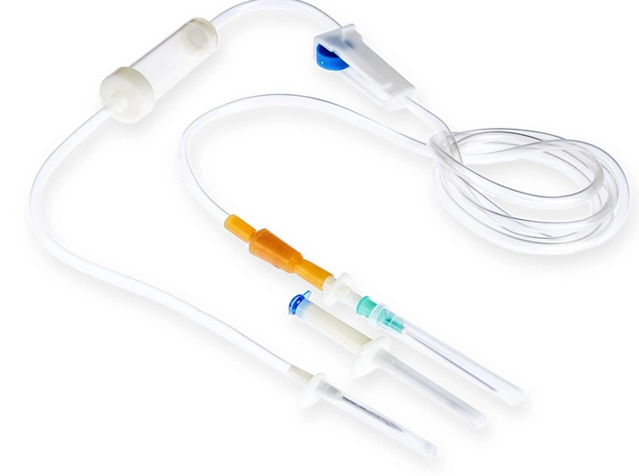 Одноразова система для вливання інфузійних розчинів MEDICARE Luer Slip (4820118173498) - зображення 1