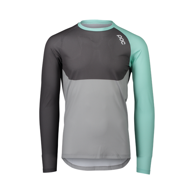 Велоджерси POC MTB Pure LS Jersey S Сірий-Блакитний - Фото 5 Велоджерси POC MTB Pure LS Jersey S Сірий-Блакитний - изображение 5