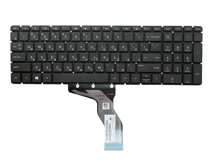 Клавиатура HP для ноутбука Pavilion 250 G6, 255 G6, 15-BS, 15-BW, 15-BR ...