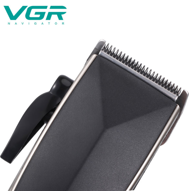 Современная профессиональная проводная машинка для стрижки волос VGR V-033 - Фото 2 Современная профессиональная проводная машинка для стрижки волос VGR V-033 - изображение 2