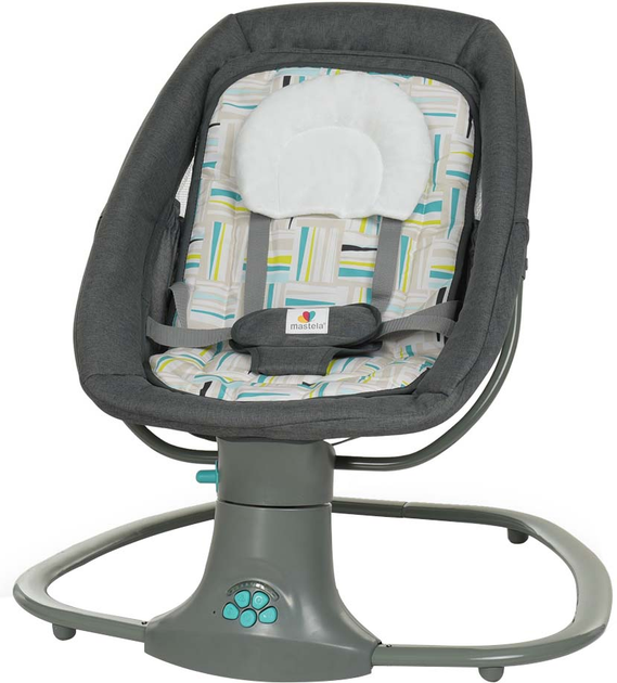 Укачивающий центр Mastela dark grey (8105) – Безопасно. Удобно. ROZETKA