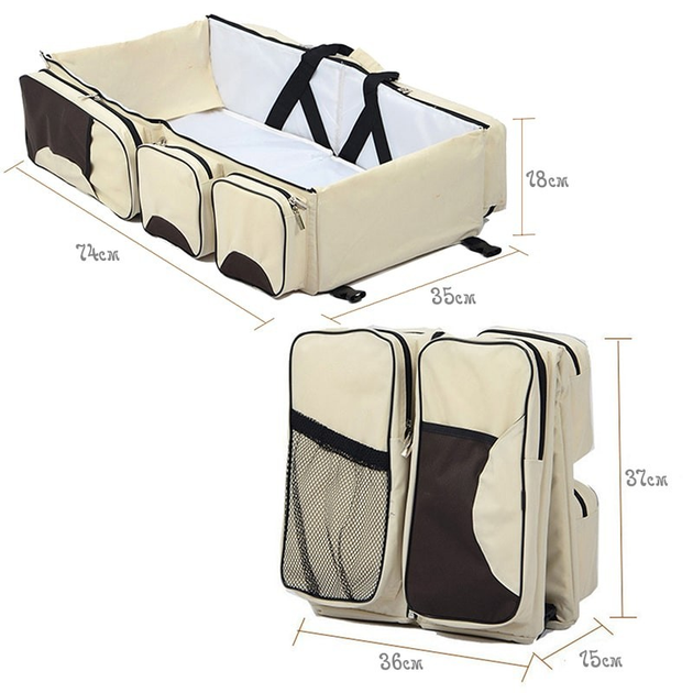 Детская сумка кровать baby bag and bed