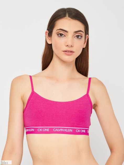 Calvin Klein Underwear Unlined Bralette in Party Pink