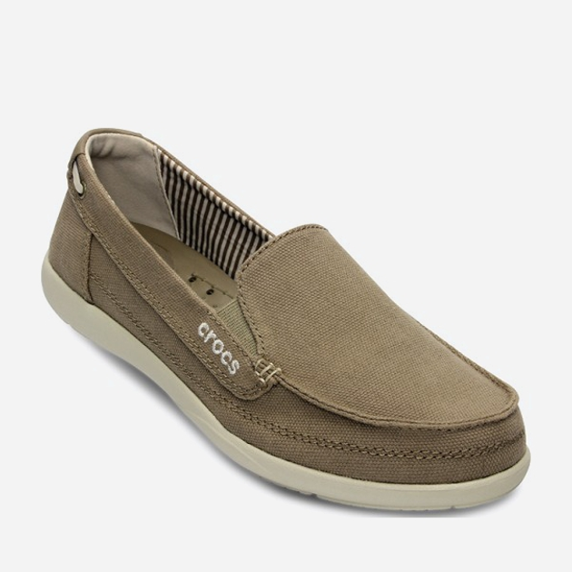 Crocs walu shop ii canvas loafer