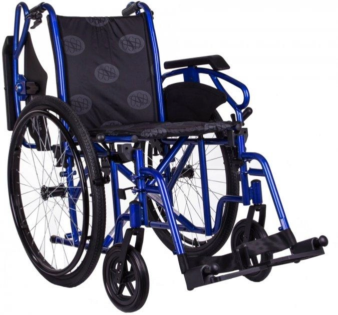 Инвалидная коляска OSD Millenium IV OSD-STB4-43 Cиний/черный - изображение 1
