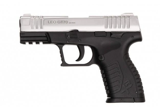 Стартовий (Сигнальний) пістолет Carrera Leo GT70 Shiny Chrome - зображення 1