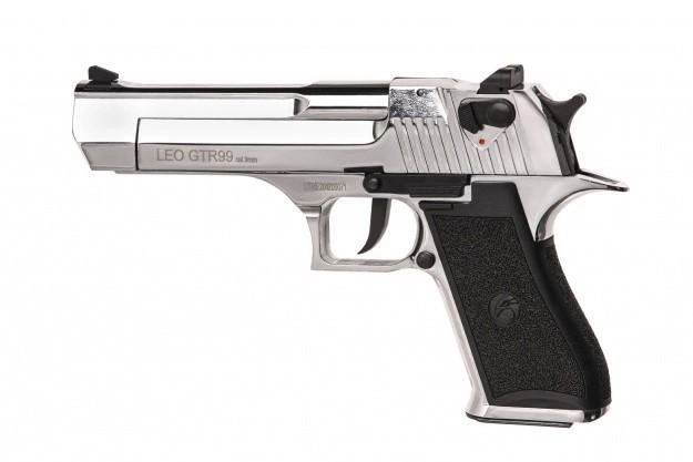 Стартовый (Сигнальный) пистолет Carrera Leo GTR99 Shiny Chrome - изображение 1
