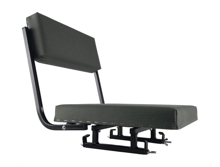 Как и куда устанавливается данная модель поворотного кресла для надувной лодки?