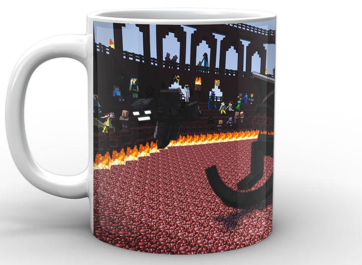 Кружка GeekLand Minecraft Майнкрафт Дракон MС.02.014 - Фото 2 Кружка GeekLand Minecraft Майнкрафт Дракон MС.02.014 - изображение 2
