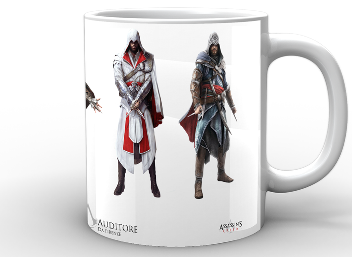 Кружка GeekLand белая Assassins Creed Кредо Ассасина главный герой AC.02.04 - Фото 1 Кружка GeekLand белая Assassins Creed Кредо Ассасина главный герой AC.02.04 - изображение 1