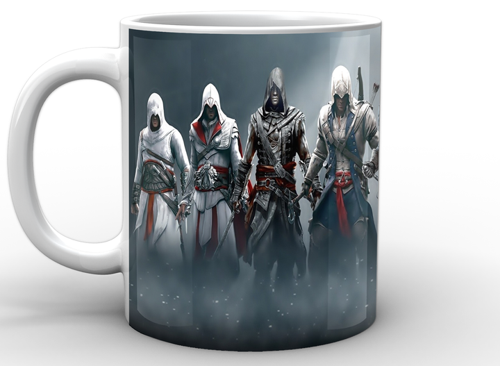 Кружка GeekLand белая Assassins Creed Кредо Ассасина персонажи AC.02.05 - Фото 3 Кружка GeekLand белая Assassins Creed Кредо Ассасина персонажи AC.02.05 - изображение 3