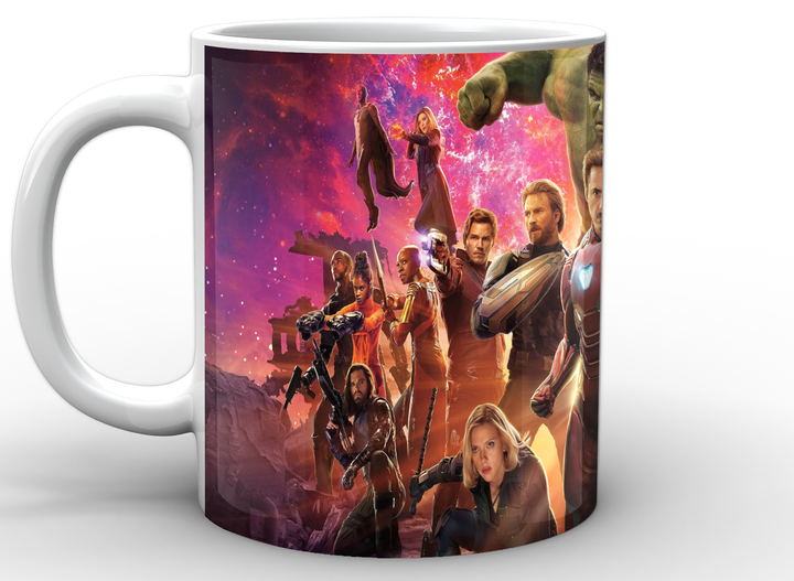 Кружка GeekLand белая Avengers Мстители все персонажи AG.02.018 - изображение 3