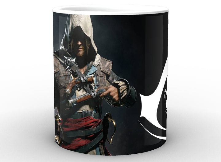 Кружка GeekLand белая Assassins Creed&nbsp;Кредо Ассасина&nbsp;черный флаг&nbsp;AC.02.06 - изображение 2