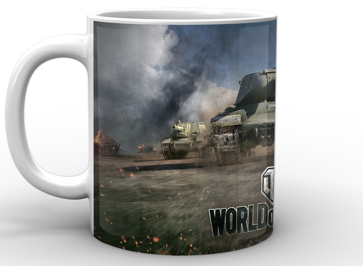 Кружка World of Tanks Мир танков лого WT.02.007 - изображение 2