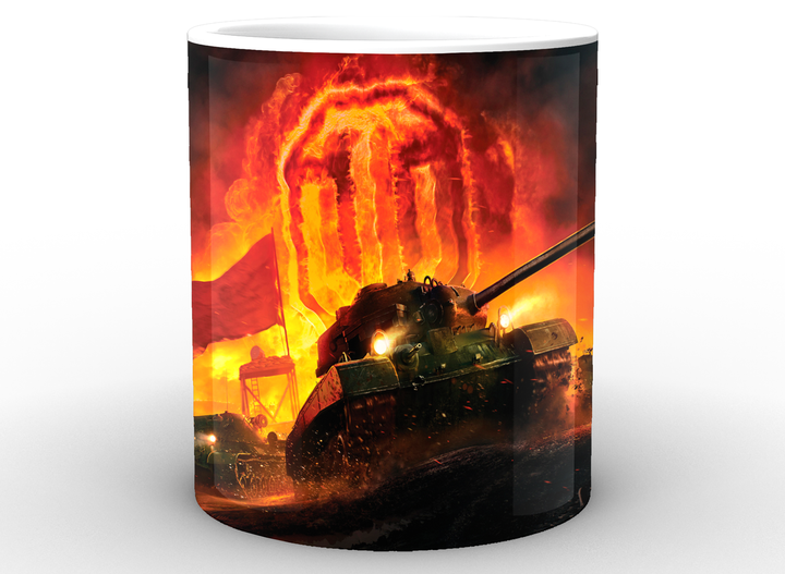Кухоль World of Tanks Світ танків постер&nbsp;WT.02.005 - зображення 3