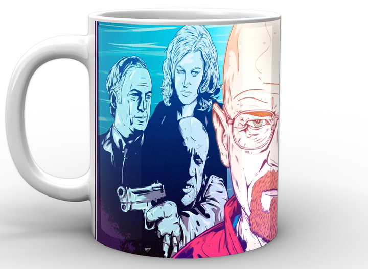 Кружка Geek Land белая Breaking Bad Во все тяжкие фан арт BB.02.028 - Фото 3 Кружка Geek Land белая Breaking Bad Во все тяжкие фан арт BB.02.028 - изображение 3