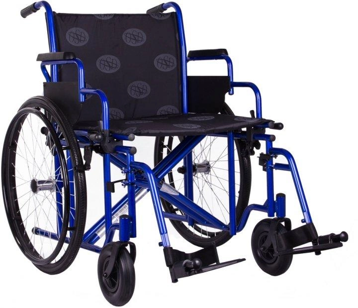 Усиленная ивалидная коляска OSD Millenium HD OSD-STB2HD-55 Синий/черный - изображение 2