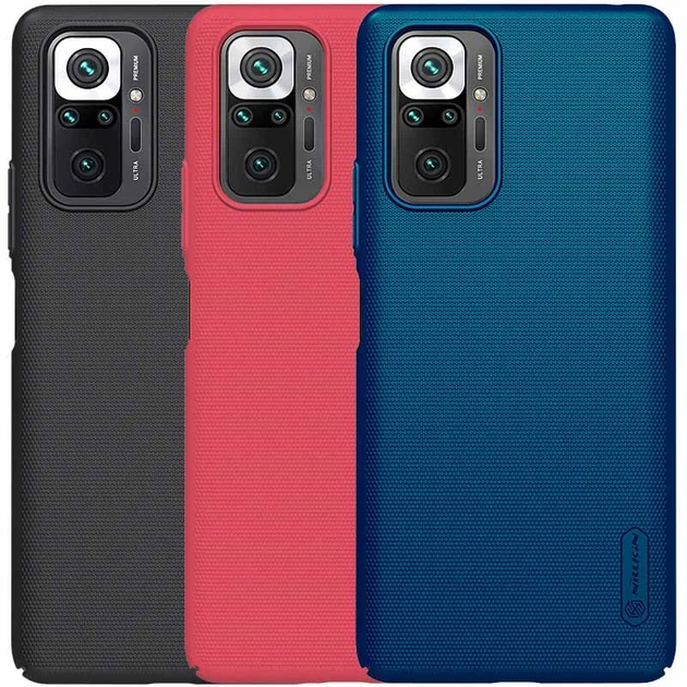 Чехол Nillkin Matte для Xiaomi Redmi Note 10 Pro / Note 10 Pro Max Белый - Фото 1 Чехол Nillkin Matte для Xiaomi Redmi Note 10 Pro / Note 10 Pro Max Белый - изображение 1