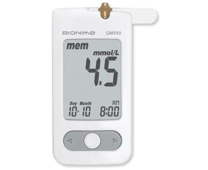 Глюкометр Бионайм GM550 - Bionime GM550 + 60 тест-полосок - изображение 3