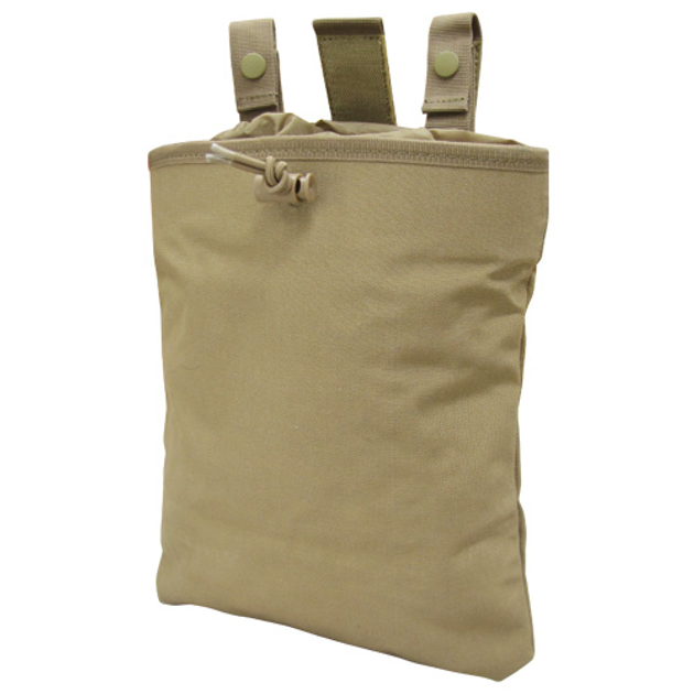 Подсумок сброса стрелянных магазинов молле Condor 3-Fold Mag Recovery Pouch MA22 Тан (Tan) - изображение 1