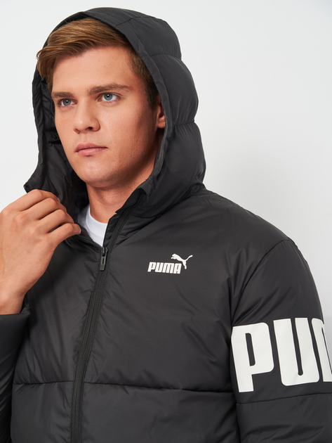 Puma jacket 2025 black and white