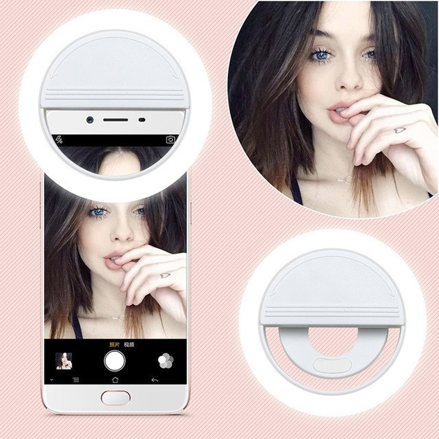 Светодиодное Кольцо Для Селфи Selfie Ring Light лампа – фото, отзывы ...