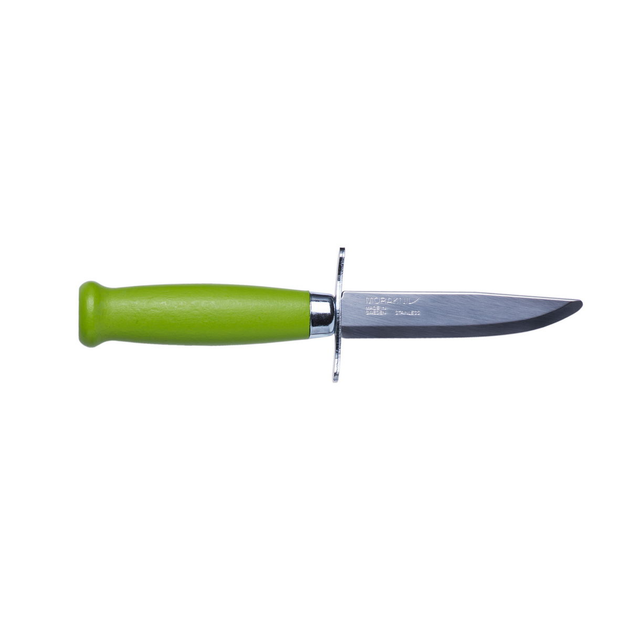 Ніж Morakniv Scout 39 Safe Green Нержавіюча сталь дерев'яна рукоять салатовий колір - изображение 2