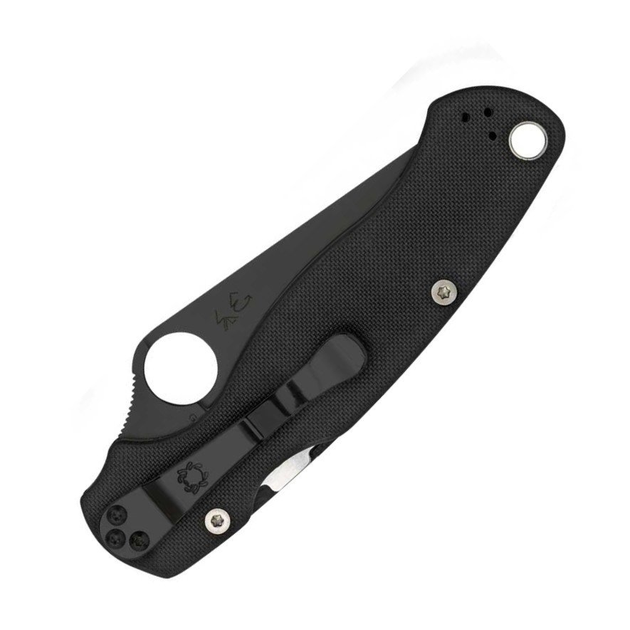 Ніж складний Spyderco Para-Military 2 Black Blade (C81GPBK2) - зображення 1