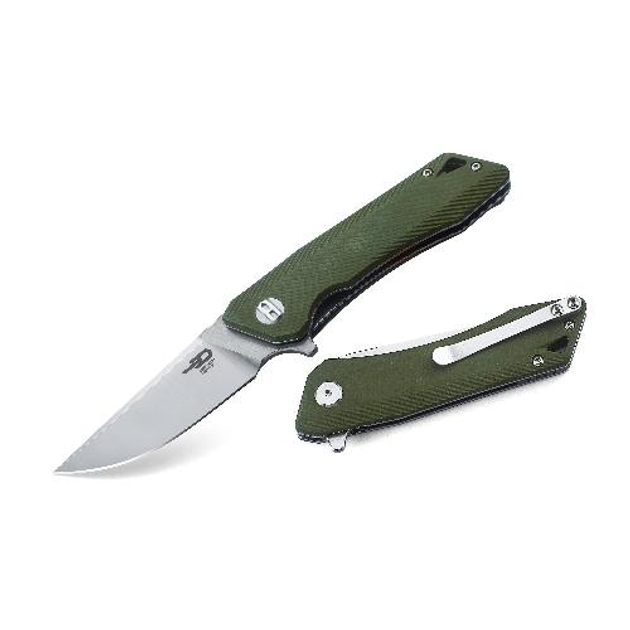 Нiж складний Bestech Knife THORN Green BG10B-2 - изображение 1