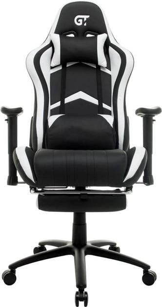 Кресло для геймеров GT RACER X-2534-F Black/White - изображение 1