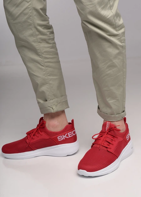 Чоловічі кросівки Skechers 55103 RED 41.5 (8.5) 26.5 см Червоні