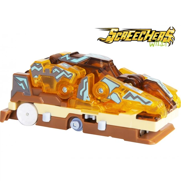 Машинка трансформер Screechers Wild Sandstorm Tide L1 Дикий