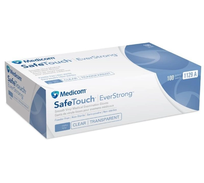 Латексные перчатки с пудрой Medicom Save Touch 100 шт/уп L - изображение 1