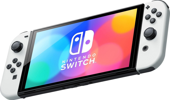 Nintendo Switch Nitendo swich oled Nintendo Switch (OLED model) Neon Blue-Red + Игра The Legend