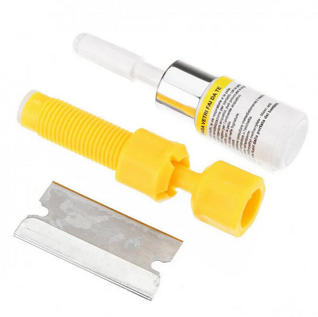 Ремкомплект Windshield Repair Kit для ремонту сколів лобового скла - Фото 5 Ремкомплект Windshield Repair Kit для ремонту сколів лобового скла - зображення 5