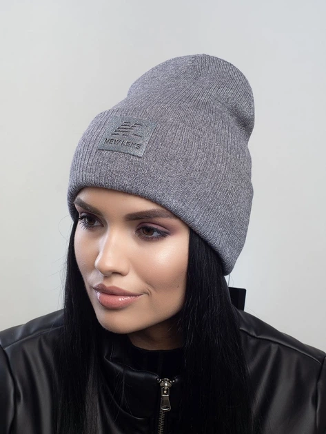 Шапка Leks Эльза 55-58 Серый меланж (271811613) – в интернет-магазине ...