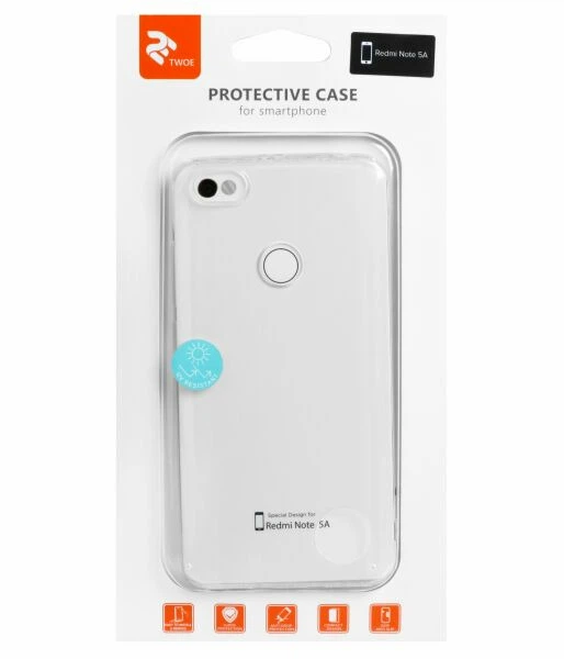 Силиконовый (TPU) чехол 2E Thin Case для Xiaomi Redmi Note 5A - Transparent - Фото 3 Силиконовый (TPU) чехол 2E Thin Case для Xiaomi Redmi Note 5A - Transparent - изображение 3