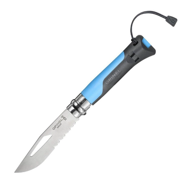 Нож Opinel №8 Outdoor Tangerine синий (OP001576) - изображение 1