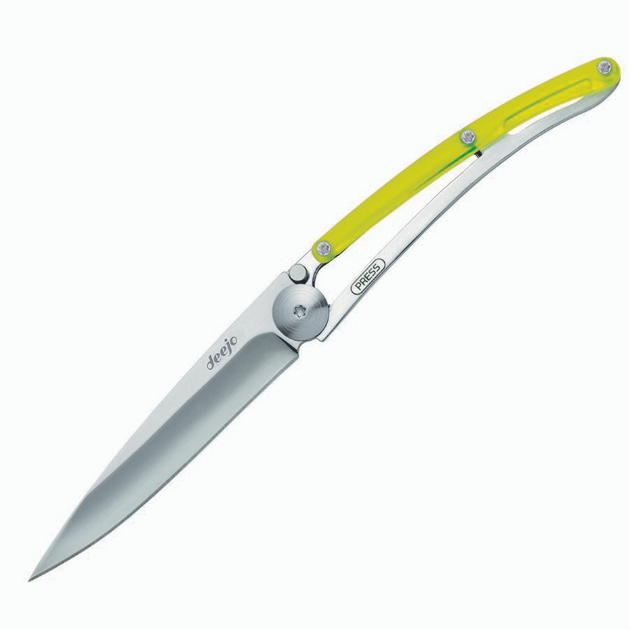 Нож Deejo Colors 27g, yellow 9AP004 - изображение 1
