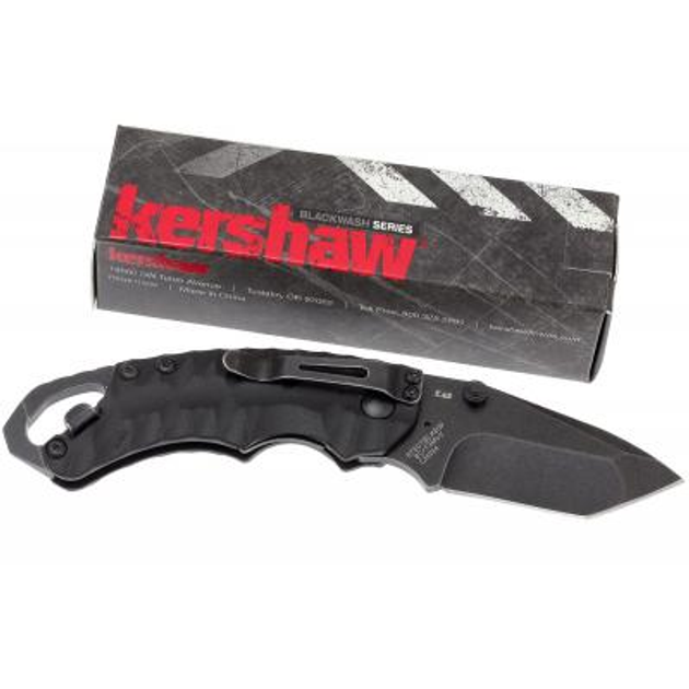 Ніж Kershaw Shuffle II чорний (8750TBLKBW) - зображення 2