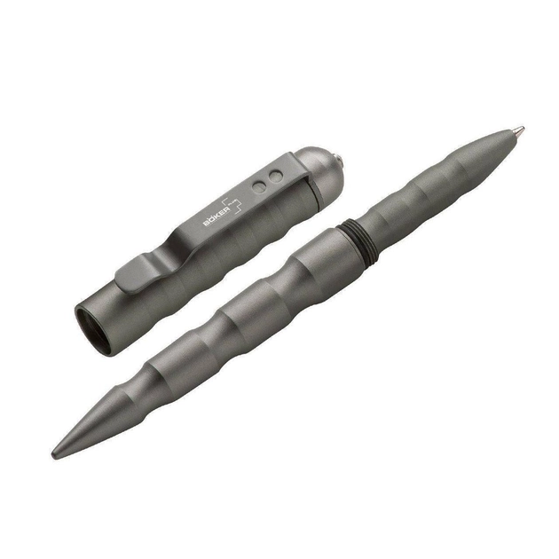 Ручка тактовна Boker Plus Multi Purpose Pen Grey (09BO091) - зображення 1