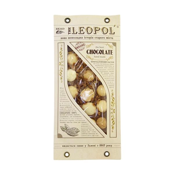 Шоколад молочний Leopol солона карамель 95 г 