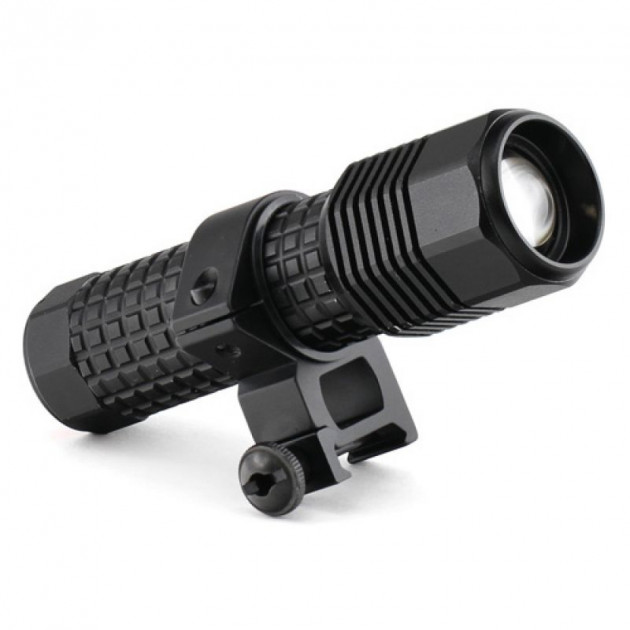 Акумуляторний ліхтар ліхтарик Police BL-Q8491 мисливський підствольний на рушницю для полювання з виносною кнопкою (F05К382) - зображення 1