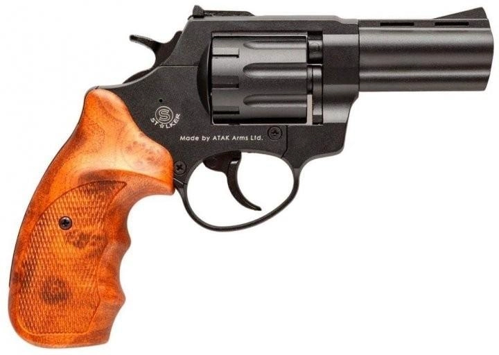 Револьвер флобера STALKER S 3" Brown + в подарок патроны флобера 4м.м Sellier&Bellot (50шт) - изображение 2