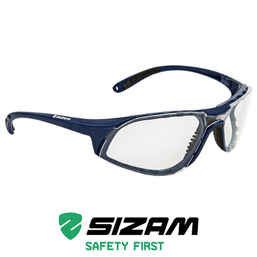 Очки защитные открытого типа c отверстиями на оправе 2810 Sizam X-Spec прозрачные 35067 - изображение 1