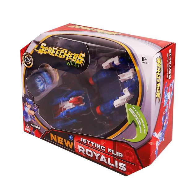 Дикий скричер машинка трансформер SCREECHERS WILD S2 L2 - РОЯЛИС (EU684301) - изображение 8