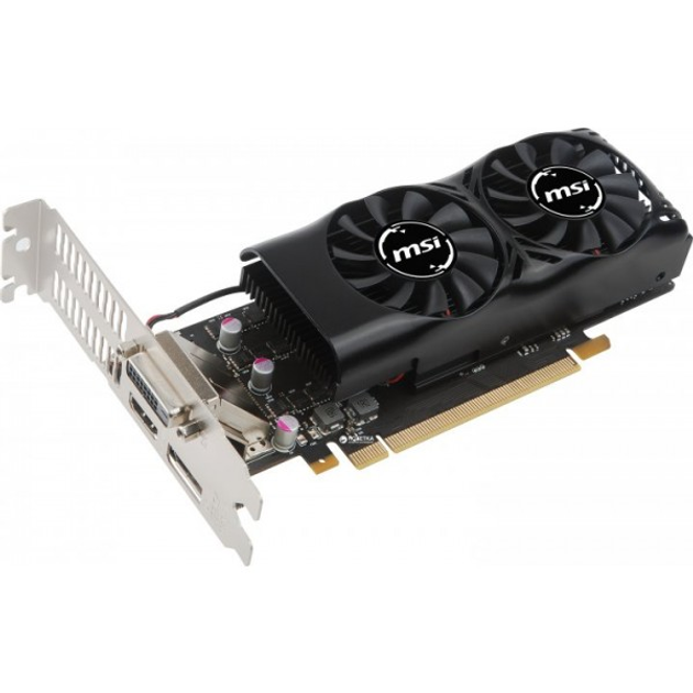 MSI PCI-Ex GeForce GTX 1050 Ti 4GT Low Profile 4GB GDDR5