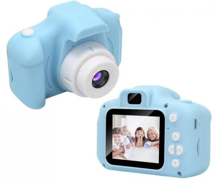 Детский цифровой фотоаппарат Children’s Digital Camera синий – фото ...